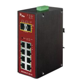 Aritech, NS3550-8T-2S-V2, 8-PORT INDUSTRIAL GIGABIT MANAGED SWITCH