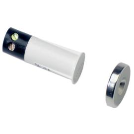 Aritech, R1125TW-N, 'Stubby press-fit contact with screw terminals and mini magnet, 22mm gap, white