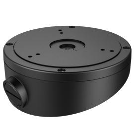 Aritech, TVD-BB3A-B, TRUVISION ANGLED BACK BOX FOR FIXED LENS TURRET CAMERAS (BLACK)