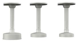 Aritech, TVD-PPB-W, TruVision Dome Pendant Ceiling bracket for TVD-CB5, TVD-CB3, TVD-CB2, White