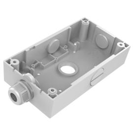 Aritech, TVD-SNB-BB, TruVision? TVD-SNB back box, 4-directional conduit, indoor & outdoor