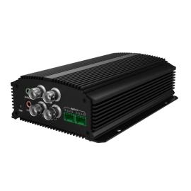 Aritech, TVE-420, Truvision IP Encoder, 4 CH, 960H, Audio, Alarm, RS-485, PoE (803.AF) /12VDC, Compact