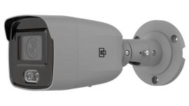 Aritech, TVFC-M01-0401-BUL-G, TruVision 4MP, Full colour IP Fixed Lens Mini Bullet Camera, 40m white light, 2.8mm, built-in mic, grey