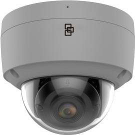 Aritech, TVFC-M01-0401-DOM-G, TruVision 4MP, Full colour IP Fixed Lens Dome Camera, 2.8mm, built-in mic, audio I/O, grey