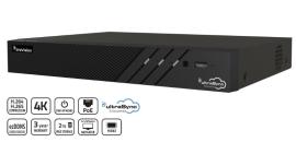 Aritech, TVN-1204cS-1T, TruVis. NVR 12, 4ch, 4POE, 1TB