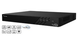 Aritech, TVN-1208-4T, TruVis. NVR 12, 4 channel, 4TB