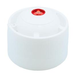 AritechFire, KE-AS3115W-WM, INT ADDR AUD/VIS NOTIF W/ ISO - SND/VIS ALM DEV WALL MOUNT (WHT W/ RED FLASH)