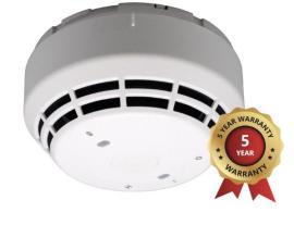 AritechFire, KE-DP3121W-SN, INT ADDR PT DET W/ ISO - DUAL OPT/HEAT W/ SND (WHT)