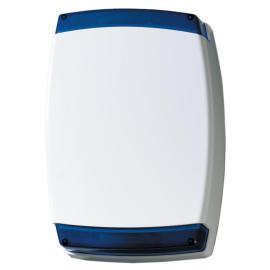 AS510, Outdoor sounder, white with red strobe, 114dB, requires battery BS121N, Non EN graded