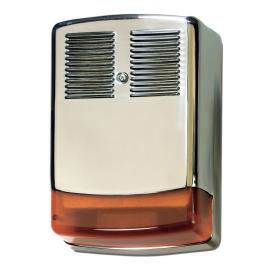 AS610DUM, Outdoor decoy sounder, white with orange lens