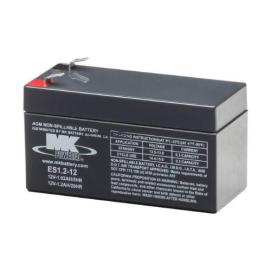 BAT1-12, 12v - 1.2Ah Lead Acid Battery - Size: 97 x 43 x 53 (mm)
