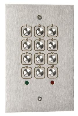 Bell (216F) S/STEEL V/RESIST FLUSH KEYPAD