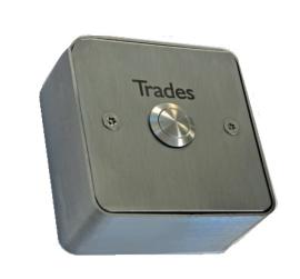 Bell (5079S) STAINLESS STEEL SURFACE TRADES BUTTON