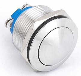 Bell (B24S) S/STEEL V/RESIST BUTTON