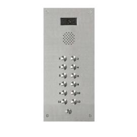 Bell (BFP12) TWELVE BUTTON BELLFREE VIDEO PANEL FLUSH