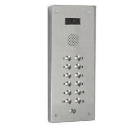 Bell (BFP12/S) TWELVE BUTTON BELLFREE VIDEO PANEL SURFACE