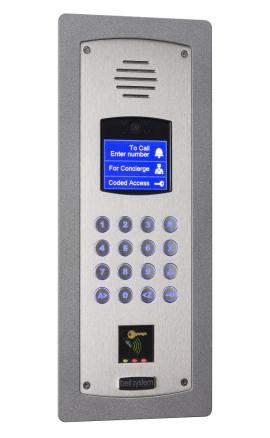 Bell (BGP-AUDIO-F/PR) BELLAGIO PREMIUM DIGITAL FLUSH PANEL - AUDIO+PROX CUTOUT