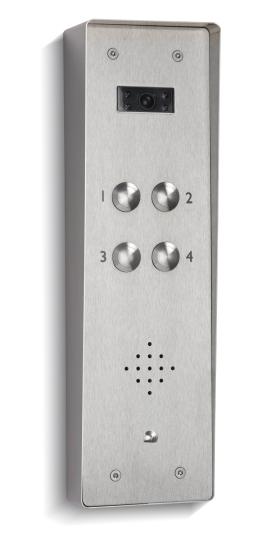 Bell (BSP4/VR-S) FOUR BUTTON VR SURFACE VIDEO PANEL