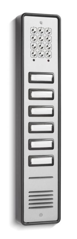Bell (CP109-6) 6 BUTTON COMBINED PANEL ONLY