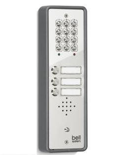 Bell (CS-PB3) PORTABELLO 3 BUTTON SURFACE AUDIO +  KEYPAD PANEL