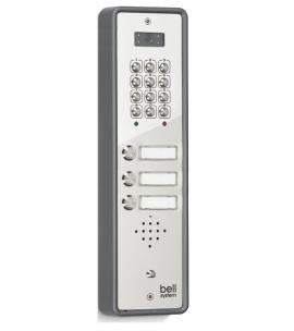 Bell (CS-PBV3) PORTABELLO 3 BUTTON SURFACE VIDEO +  KEYPAD PANEL