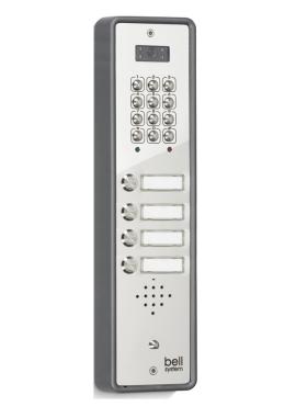 Bell (CS-PBV4) PORTABELLO 4 BUTTON SURFACE VIDEO +  KEYPAD PANEL