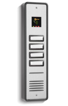 Bell (CSPP-4) 4 BUTTON PANEL + PROX READER