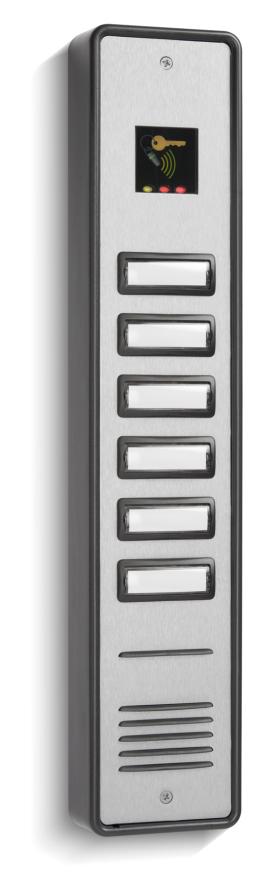 Bell (CSPP-6) 6 BUTTON PANEL + PROX READER