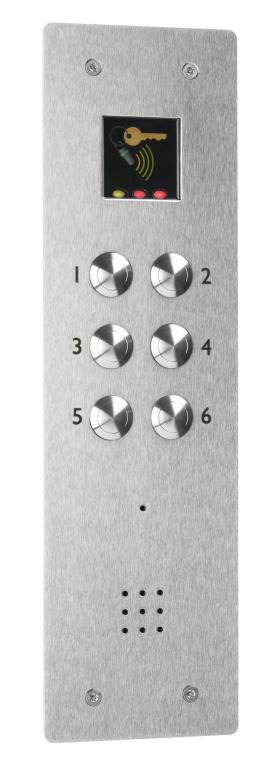 Bell (CSPP-6/VR) 6 BUTTON VR PANEL + PROX READER