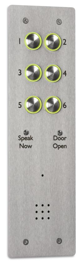 Bell (DDAP-6/VR) 6 BUTTON VR DDA PANEL WITH HALOS