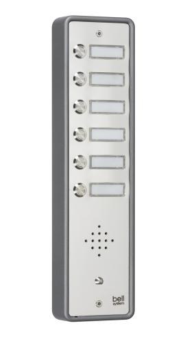 Bell (PB6) PORTABELLO 6 BUTTON SURFACE AUDIO PANEL