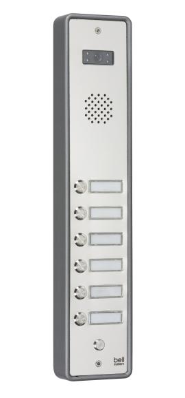 Bell (PBV6) PORTABELLO 6 BUTTON SURFACE VIDEO PANEL