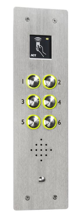 Bell (VRP6) 6 BUTTON V/R PANEL
