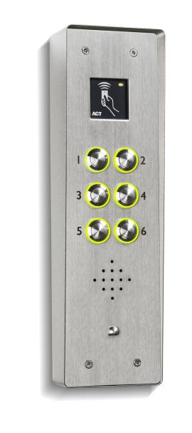 Bell (VRP6-S) 6 BUTTON V/R PANEL SURFACE