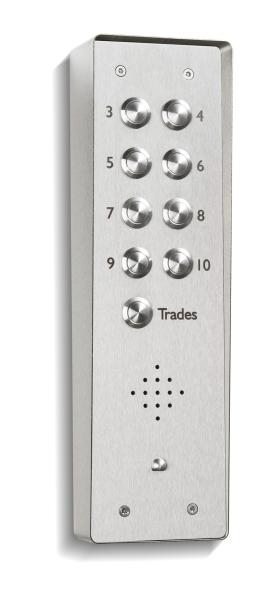 Bell (VRP9-S) 9 BUTTON V/R PANEL SURFACE