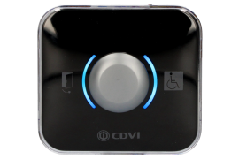 BP68LS, Stylish exit device with black or white covers