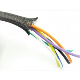 BS18-34, Braided Sleeving, Black
