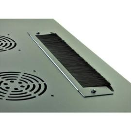BSPWB, All?Rack Brush Strip Panel for Wall Box ? Wall?Mounted Cabinet Cable Entry Brush Plate
