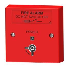 C-Tec (BF326/RF) Fire Alarm Mains Isolator Keyswitch