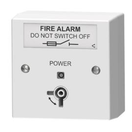 C-Tec (BF326/WS) Fire Alarm Mains Isolator Keyswitch