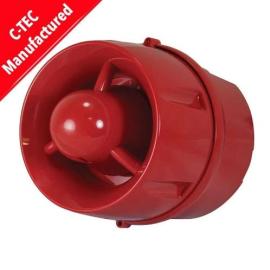 C-Tec (BF430C/CC/DR/65) ActiV Conventional Weatherproof Hi-Output 100dB(A) Wall Sounder (IP55)