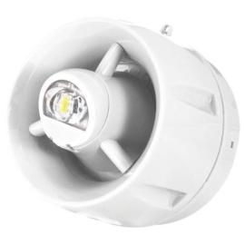 C-Tec (BF433C/EA/SW) Self testing 100dB Evacuation Alert sounder/visual alarm device, white