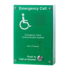 C-Tec (EVC302GS) Green Disabled Refuge Outstation, Surface