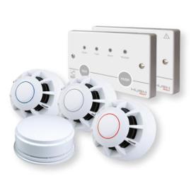 C-Tec (HAK/1) HUSH-ACTIV BS 5839-6 Grade C Stand-Alone Domestic Fire Alarm Kit