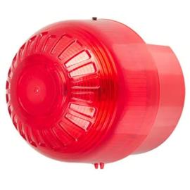 C-Tec (IS-SB-02-02) Moflash Intrinsically Safe Sounder Beacon, Red Lens