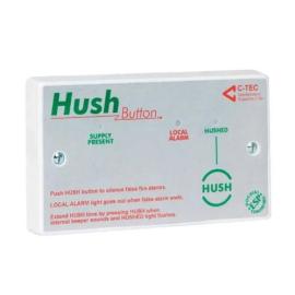 C-Tec (XFP508H) BS 5839-6 Hush Button (Hochiki ESP protocol)