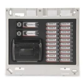 C-Tec (Z46) ZFP 20 Zone Indicator Module c/w Name Slots, Printer & 2 Switches