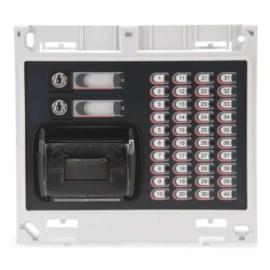 C-Tec (Z49) ZFP 40 Zone Indicator Module c/w Printer & 2 Switches