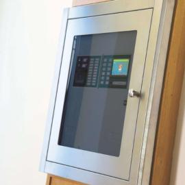 C-Tec (ZBEZDS/SS) Glazed Stainless Steel Frame for ZFP Standard Cabinets