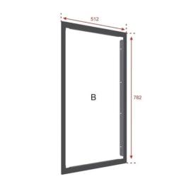 C-Tec (ZBEZM) Flush Mounting Bezel for ZFP Medium Cabinet